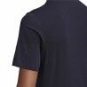Maglia a Maniche Corte Uomo  Essentials Big Logo  Adidas Legend Ink  Azzurro