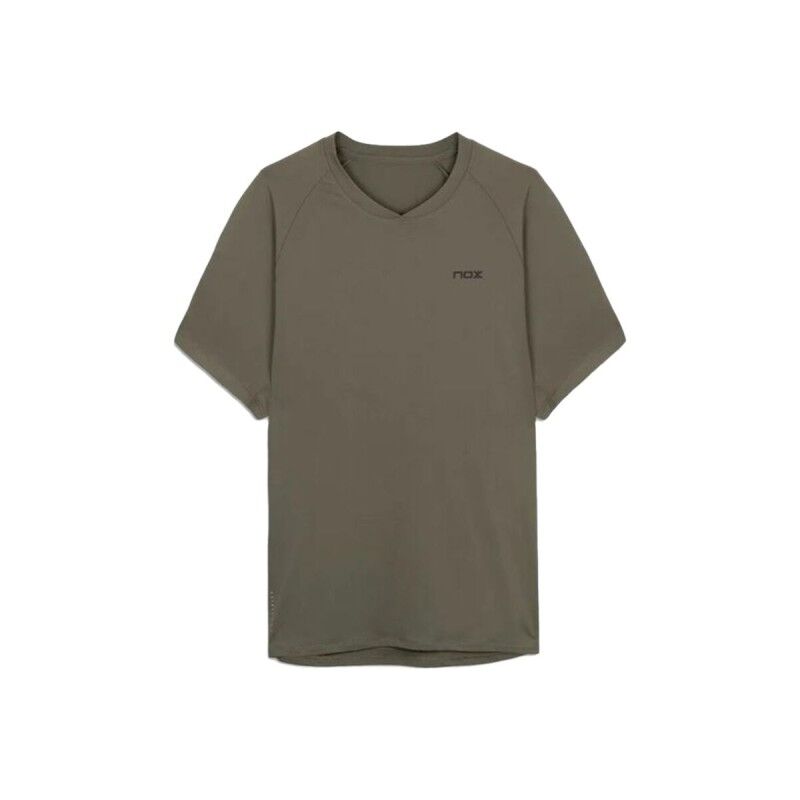 Maglia a Maniche Corte Uomo Nox Pro Fit Oliva Padel Maglia a Maniche Corte Uomo Nox Pro Fit Oliva Padel