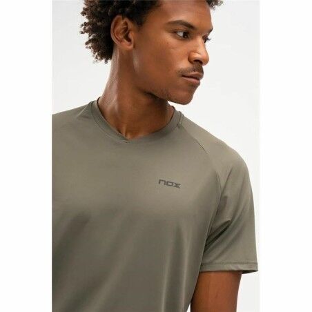Maglia a Maniche Corte Uomo Nox Pro Fit Oliva Padel