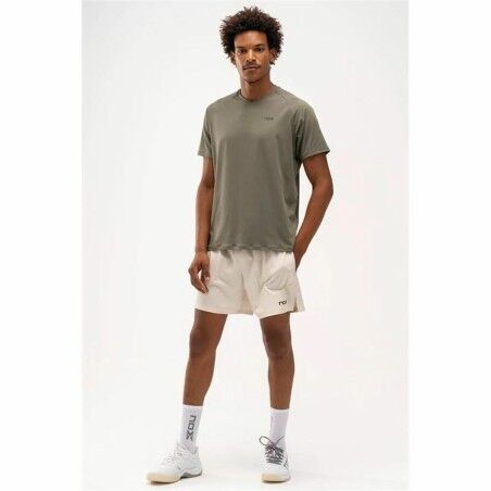 Maglia a Maniche Corte Uomo Nox Pro Fit Oliva Padel