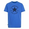 Maglia a Maniche Corte per Bambini Converse Sustainable Core Sse Azzurro