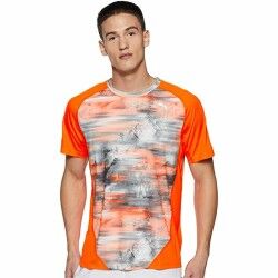 Maglia a Maniche Corte Uomo Graphic Tee Shocking Puma  Graphic Tee Shocking Arancio