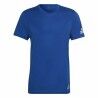 Maglia a Maniche Corte Uomo Adidas Run It  Azzurro