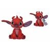 Peluche Stitch Leroy 25 cm Rosso Multicolore