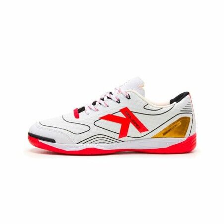 Scarpe Sportive Uomo Kelme Goleiro Bianco Rosso