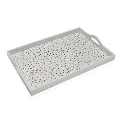 Vassoio Versa Dotty Legno MDF 30 x 5 x 45 cm