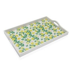 Vassoio Versa Legno MDF 30 x 5 x 45 cm Limone