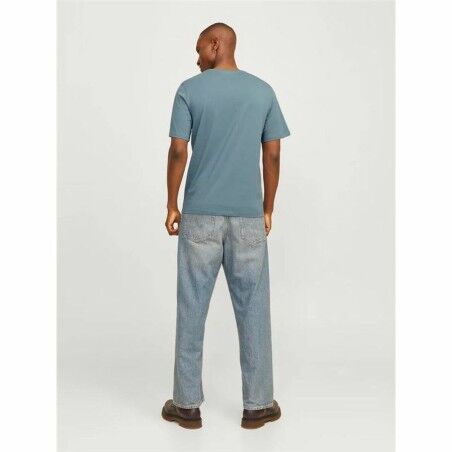 Maglia a Maniche Corte Uomo Jack & Jones Azzurro