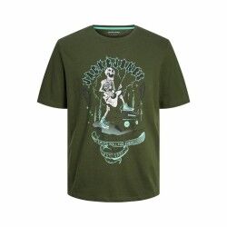 Maglia a Maniche Corte Uomo Jack & Jones Oliva