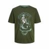 Maglia a Maniche Corte Uomo Jack & Jones Oliva