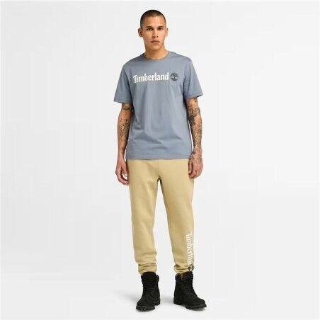 Maglia a Maniche Corte Uomo Timberland Kennebec River Linear Logo