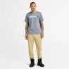 Maglia a Maniche Corte Uomo Timberland Kennebec River Linear Logo