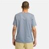 Maglia a Maniche Corte Uomo Timberland Kennebec River Linear Logo