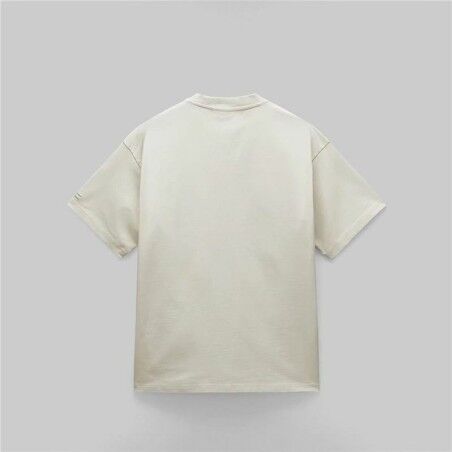 Maglia a Maniche Corte Uomo Napapijri S-Premium Ss Beige Dimity 2 Beige