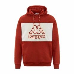 Felpa con Cappuccio Uomo Kappa Ferti Swt Rosso