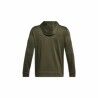 Felpa con Cappuccio Uomo Under Armour Fleece Big Logo Oliva
