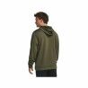 Felpa con Cappuccio Uomo Under Armour Fleece Big Logo Oliva