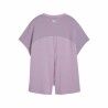 Maglia a Maniche Corte Donna Puma Cloudspun Mix Lavanda