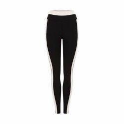 Leggings Sportivo da Donna Black Limba Yinyang Nero