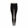 Leggings Sportivo da Donna Black Limba Yinyang Nero