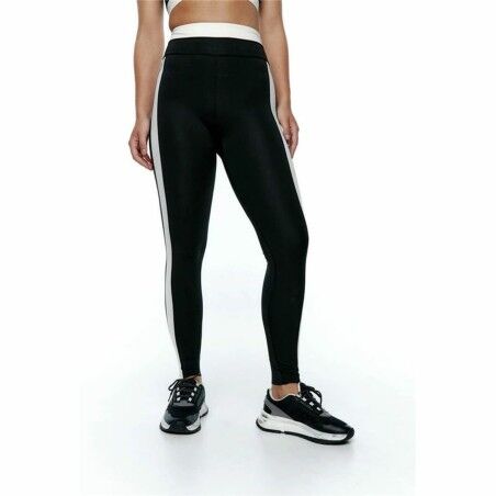 Leggings Sportivo da Donna Black Limba Yinyang Nero