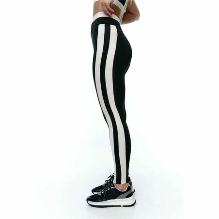 Leggings Sportivo da Donna Black Limba Yinyang Nero