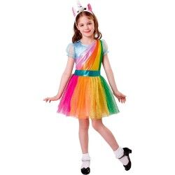 Costume per Bambini My Other Me Unicorno 3-4 Anni