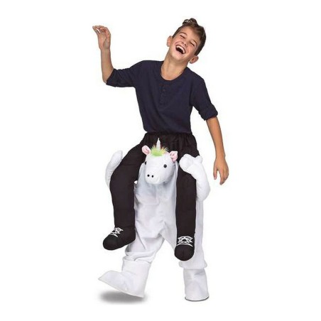 Costume per Bambini My Other Me Ride-On Unicorno 10-12 Anni Bianco