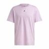 Maglia a Maniche Corte Uomo Adidas Essentials Feelvivid Drop Lavanda
