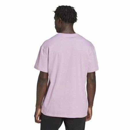 Maglia a Maniche Corte Uomo Adidas Essentials Feelvivid Drop Lavanda