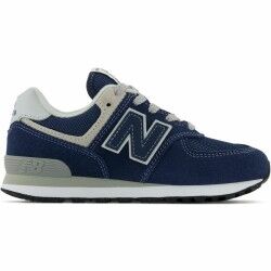 Scarpe da Tennis Casual Bambino New Balance 574 Blu Marino