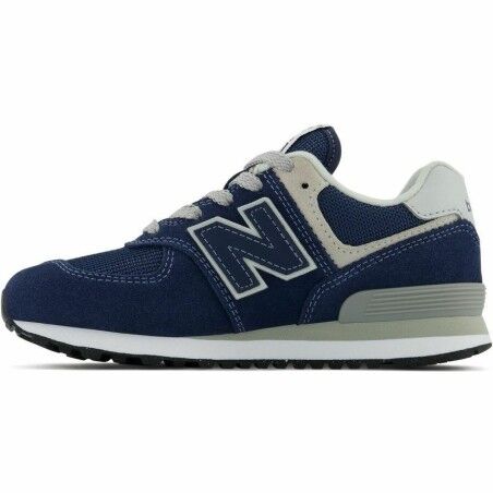 Scarpe da Tennis Casual Bambino New Balance 574 Blu Marino