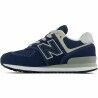 Scarpe da Tennis Casual Bambino New Balance 574 Blu Marino