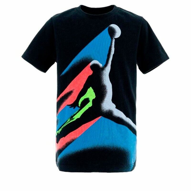 Maglia a Maniche Corte per Bambini Jordan 23 Fade Away Nero