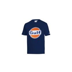 Maglia a Maniche Corte Uomo Sparco Gulf Blu Marino