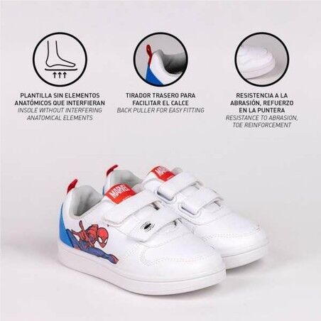 Scarpe Sportive per Bambini Spider-Man Bianco