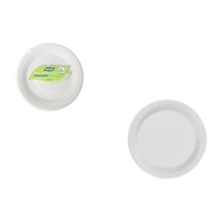 Set di piatti Inde 20 cm 25 Pezzi (18 Unità)