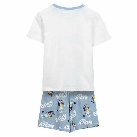 Pigiama Per bambini Bluey Bianco (6 Anni)