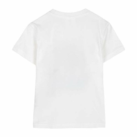 Maglia a Maniche Corte per Bambini The Lion King Bianco