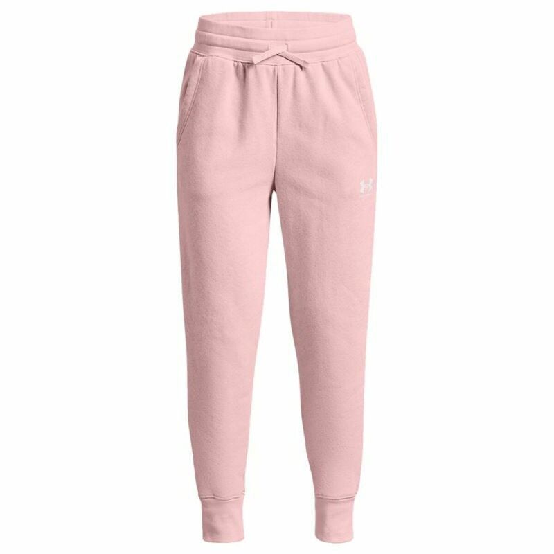 Pantalone di Tuta per Bambini Under Armour Rival Fleece Rosa Pantalone di Tuta per Bambini Under Armour Rival Fleece Rosa
