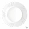 Piatto da pranzo Bormioli Rocco Ebro Bianco Vetro (36 Unità)