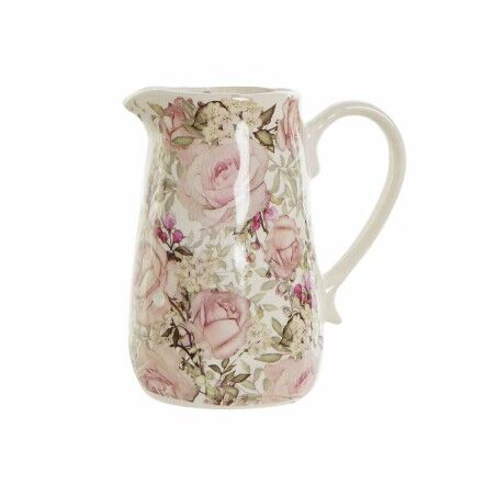 Brocca DKD Home Decor Rosa Gres (17 x 12 x 18.5 cm)