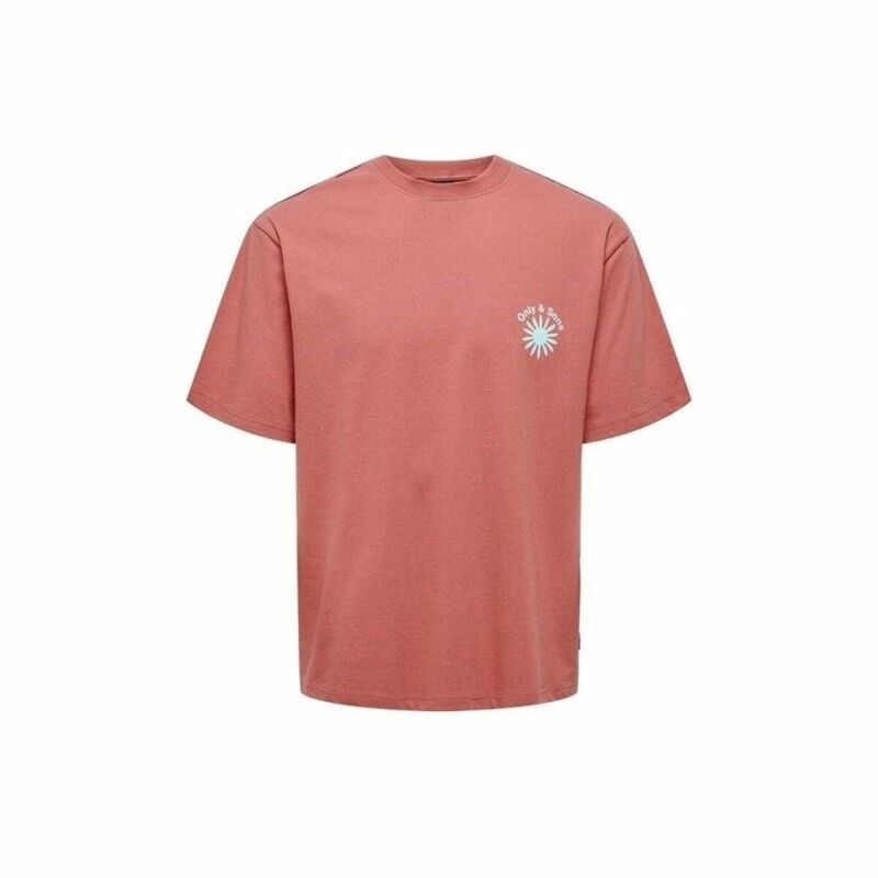 Maglia a Maniche Corte Uomo Only & Sons Onskasen Rlx Salmone Maglia a Maniche Corte Uomo Only & Sons Onskasen Rlx Salmone