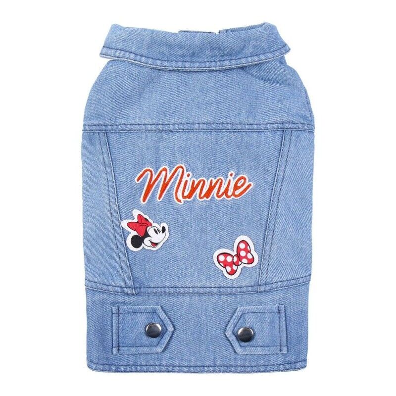 Giacca per cani Minnie Mouse Azzurro M Giacca per cani Minnie Mouse Azzurro M