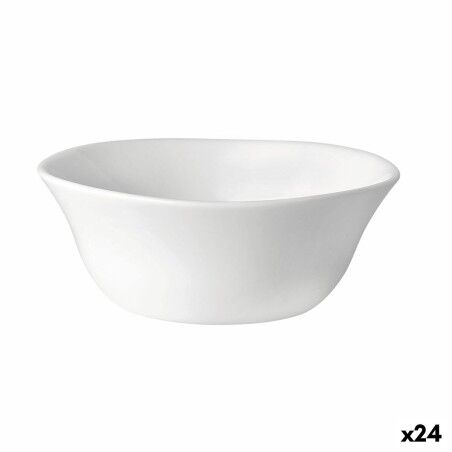 Ciotola Bormioli Rocco Parma Bianco Vetro Ø 12 cm Frutta (24 Unità)