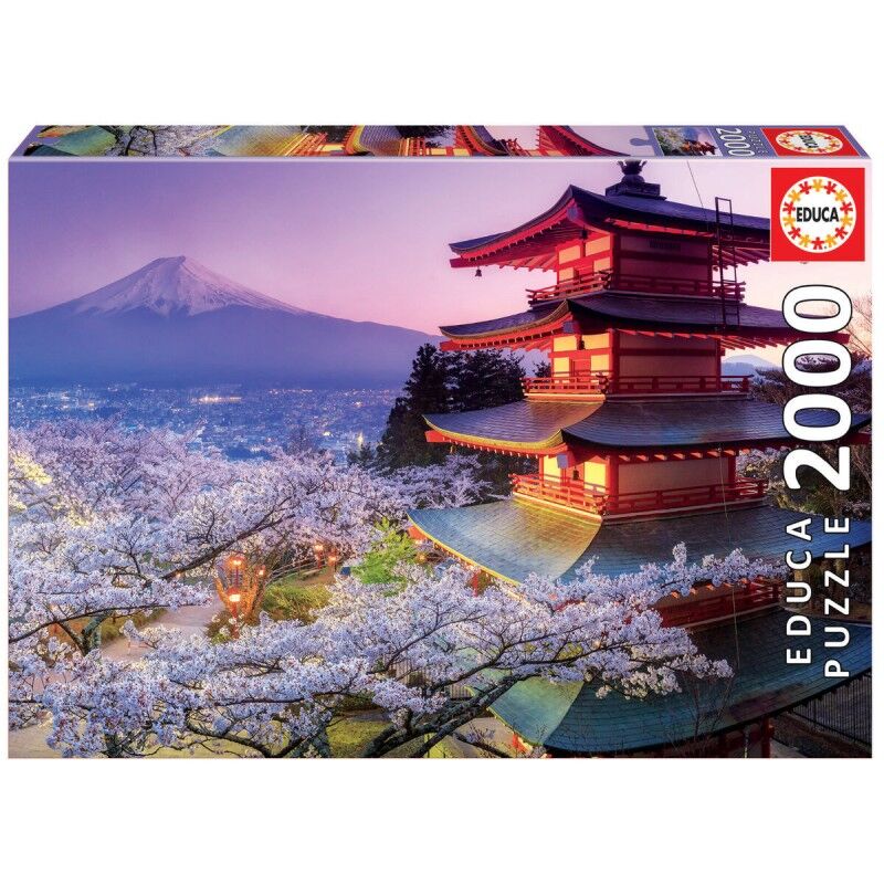 Puzzle Educa Mount Fuji Japan 16775 2000 Pezzi