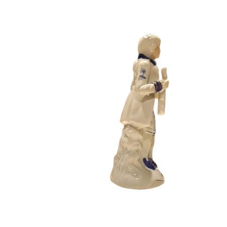 Coppia Figure Porcellana Cortigiani dell'800