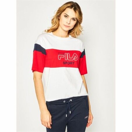 Maglia a Maniche Corte Donna Fila Lalette Sport Bianco