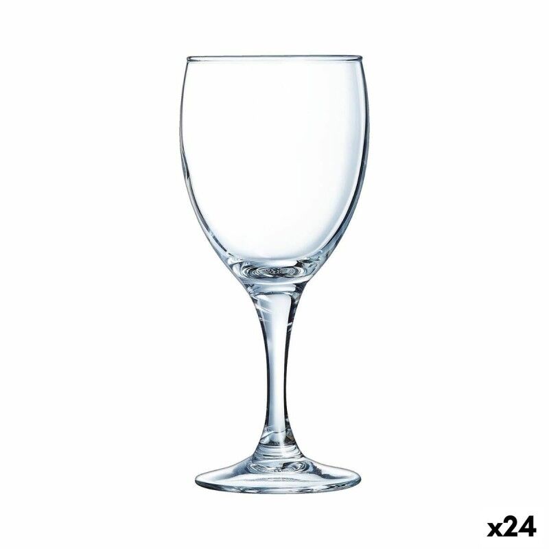 Calice per vino Luminarc Elegance Trasparente Vetro 190 ml 24 Unità Calice per vino Luminarc Elegance Trasparente Vetro 190 ml 24 Unità