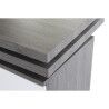 Scrivania DKD Home Decor Naturale Grigio Metallo MDF (150 x 120 x 75 cm)